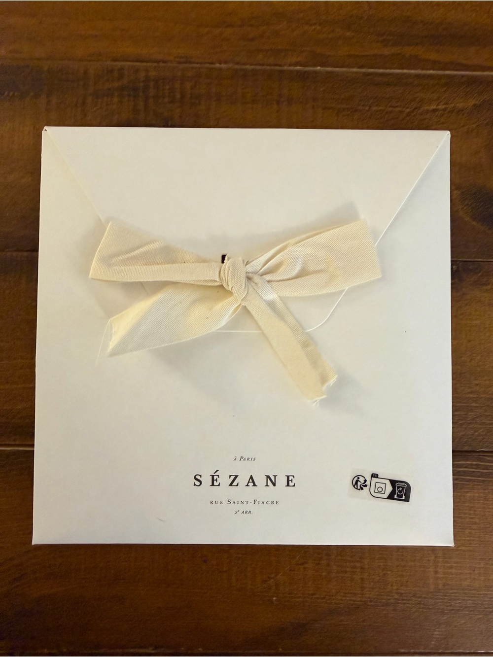 NWT Sezane Floral Scarf - terracotta color - Picture 2 of 4